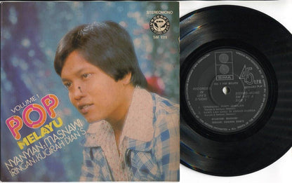 EX- Malaysia Malay Masnawi & Kugirah Dian's Band Pop Melayu 7" EP MEP452