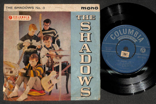 The Shadows (No.3) All My Sorrows Columbia India 7" EP EEP1580