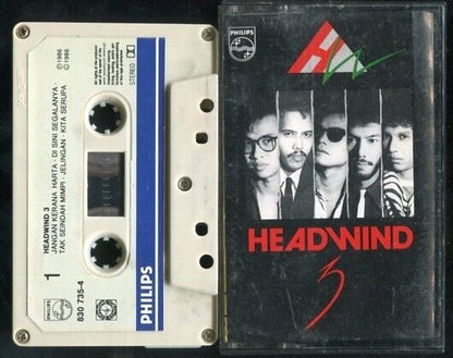 Rare Malay Rock Band Headwind 1986 Polygram Records Cassette CS568
