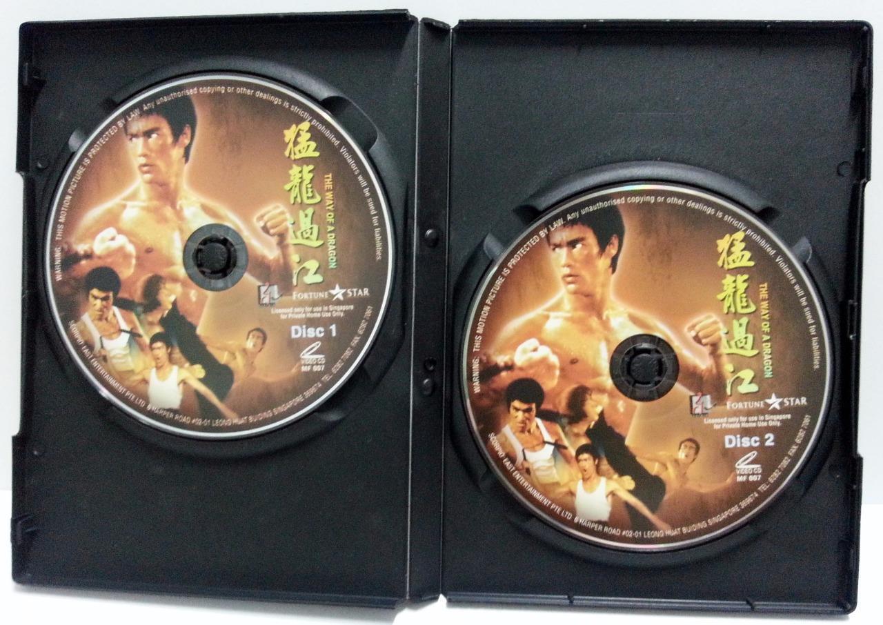 Rare Movie Bruce Lee 李⼩龙 The Way Of The Dragon Singapore 2x VCD FCB1077