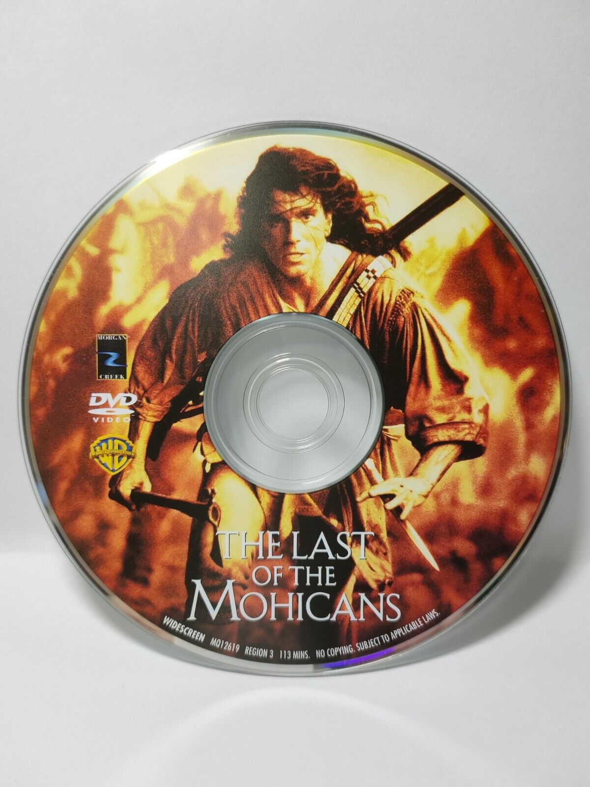 Movie The Last of the Mohicans DVD Disc Only NO Case & Art Work Cover (SD058)