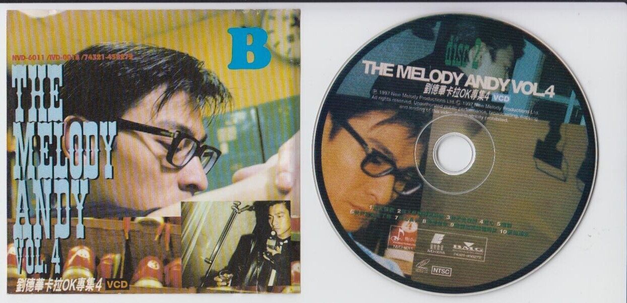 Hong Kong Andy Lau 劉德華 刘德华 1997 Hong Kong 2x VCD Video CD FCS2317