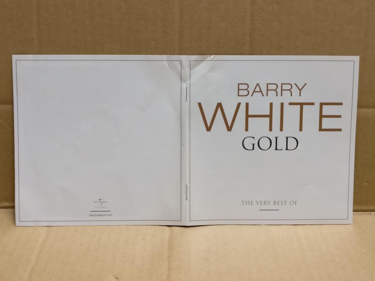 AMM Barry White Gold The Very Best Of 2006 E.U. English 2x CD FCS10108 (No Case)