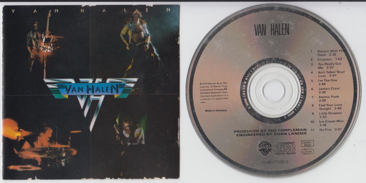 Van Halen 1978 Germany CD FCS2708