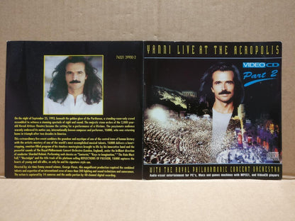 Yanni Live At The Acropolis Part 2 1996 Rare Malaysia Video CD VCD FCS9583