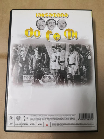 Shaw Brothers Singapore Malay Movie Laksamana Do Re Mi P. Ramlee DVD FCB2104