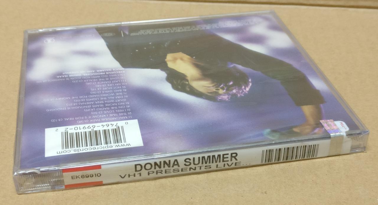 New Sealed Donna Summer Live Concert 1999 Epic CD FCB1758