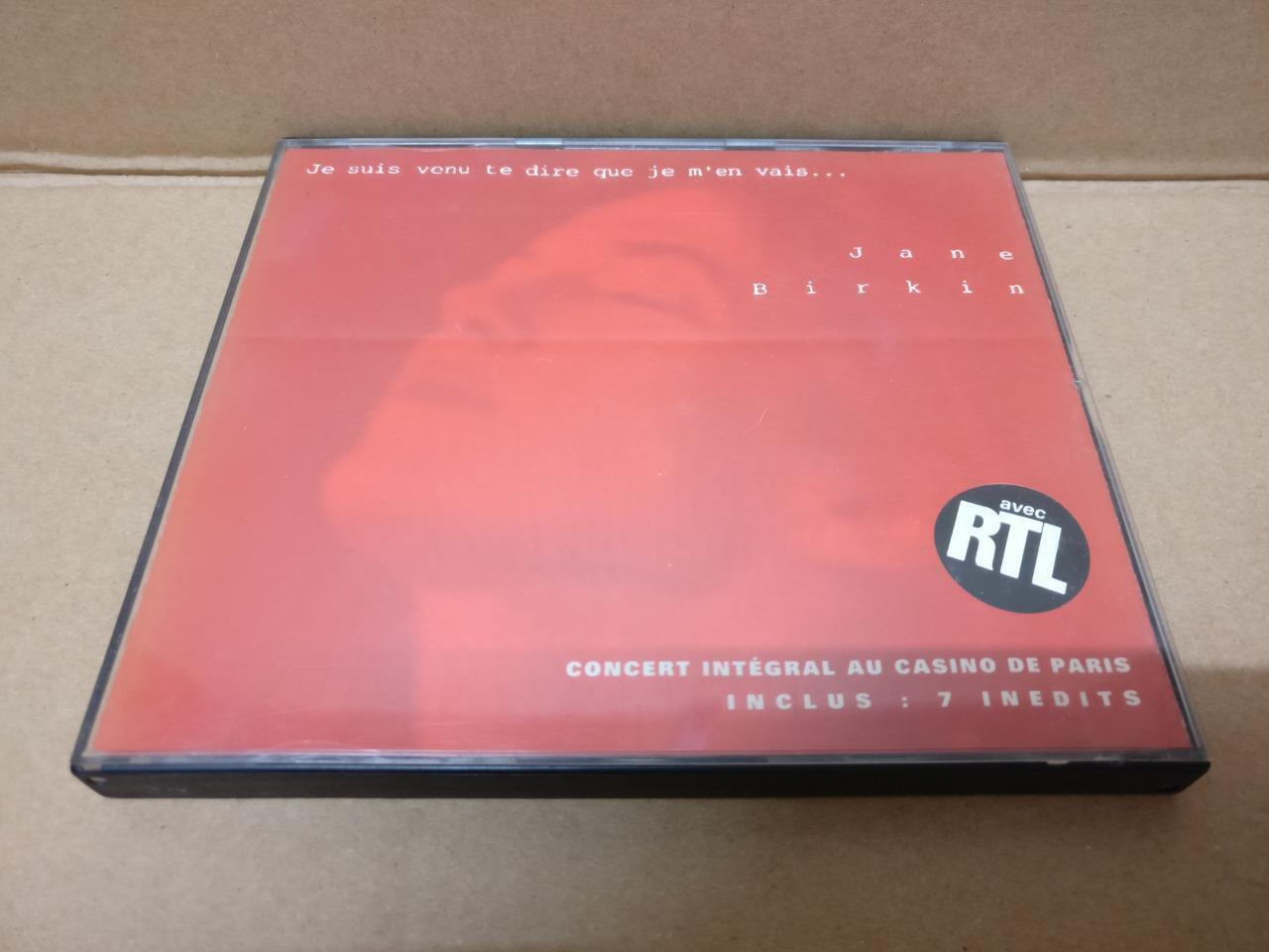 Jane Birkin Concert 1992 France 2x CD FCB734A