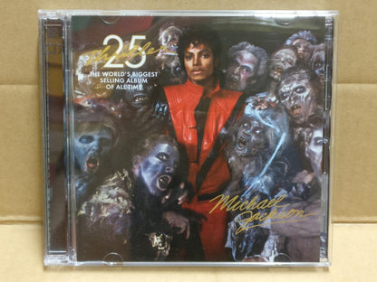 Michael Jackson MJ Thriller 2008 Mega Rare Singapore Gold CD + DVD FCB1983