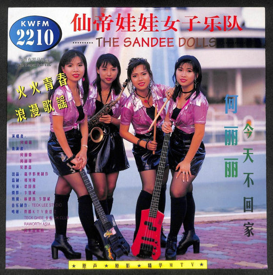 Rare Singapore The Sandee Dolls Girl Band MTV Karaoke Japan Laserdisc LD LD1297