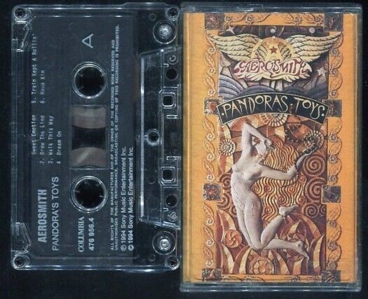 Aerosmith Band 1994  Rare Singapore Only Cassette 卡帶 磁帶 CS059