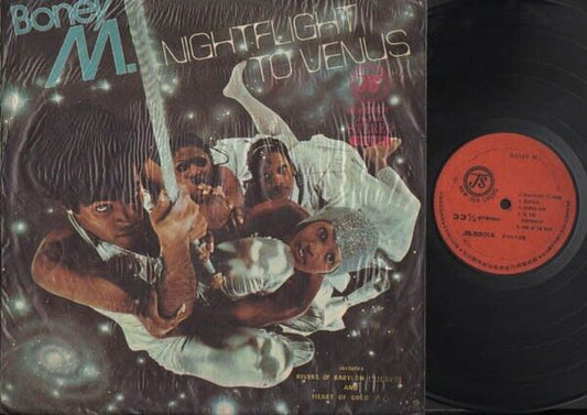 Boney M NightflightToVenus Rare Taiwan China Chinese Label LP 12" CELP1646