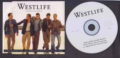 Westlife Unbreakable 2002 Made In EU CD FCS7028