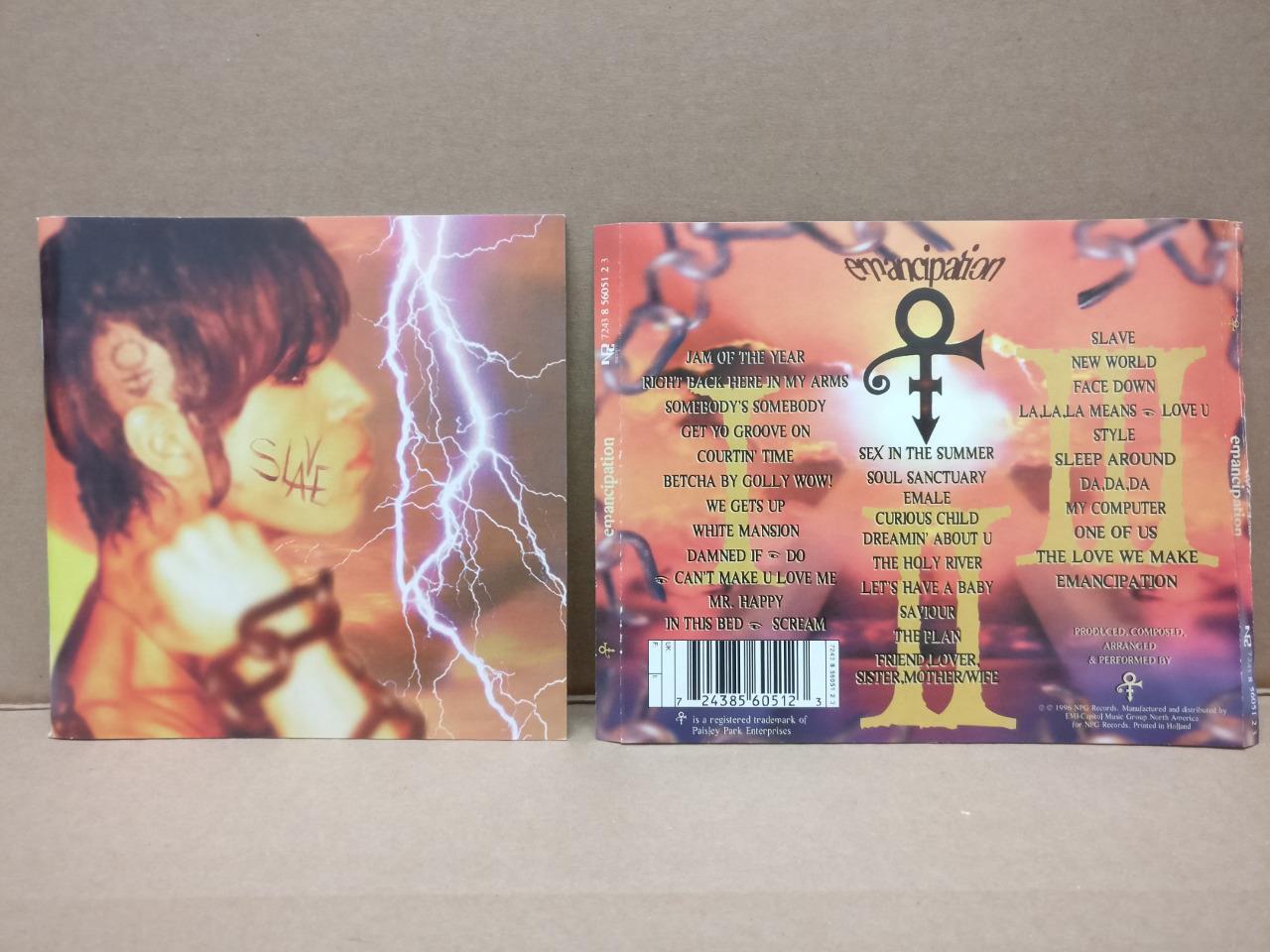 Mega Rare Prince Emancipation 1996 Holland 3x CD FCS8566