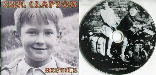 Eric Clapton Reptile Warner Music 2001 Mega Rare Singapore Only CD FCS782
