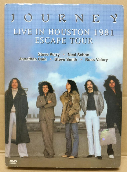 Journey Rock Band 1981 Houston Escape Tour Concert Rare Malaysia DVD FCBL089