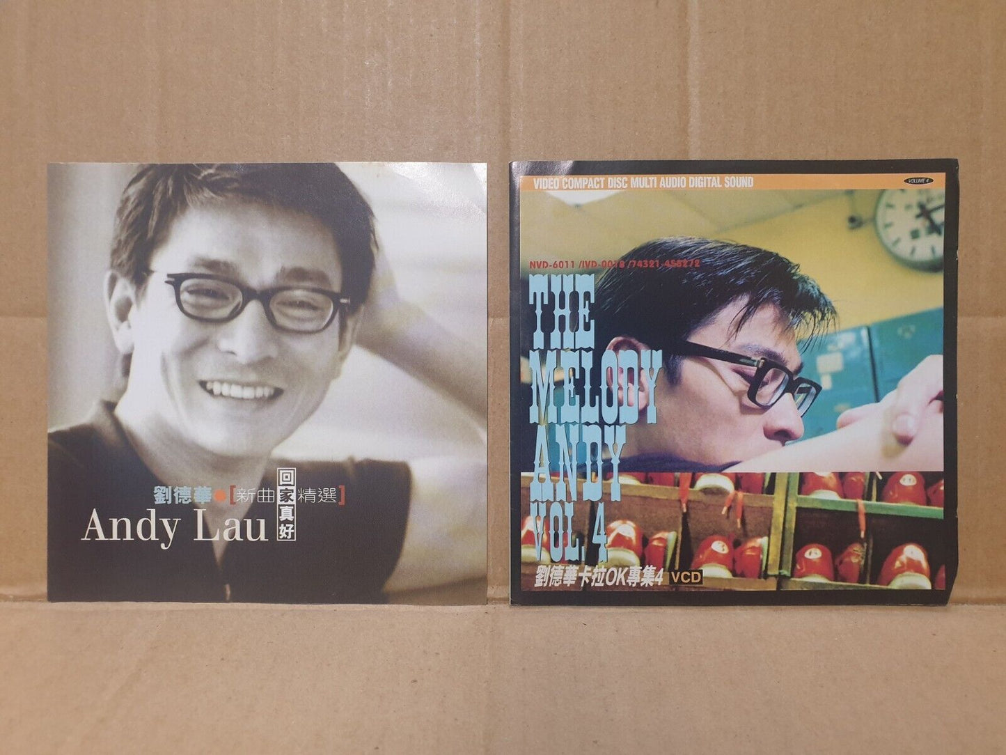 Andy Lau 刘德华 劉德華 Chinese 3xCD+2xVCD+ 2x(2xCD)+ 2x(2xVCD) Set Lot Of 9 FCS10350 L