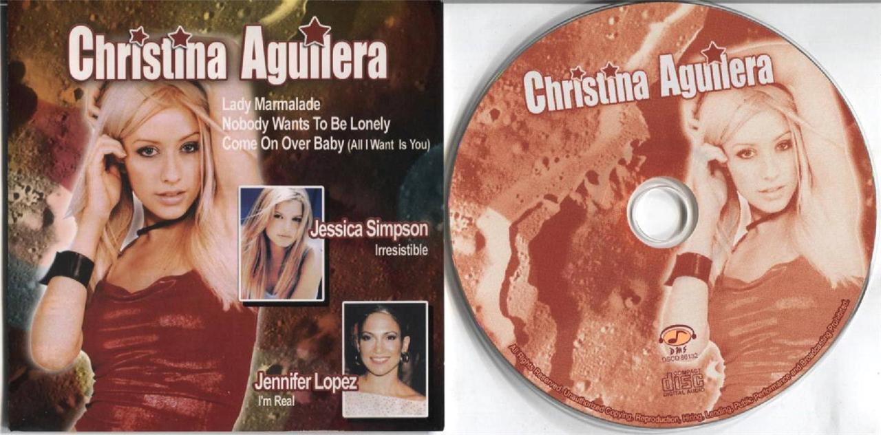 Mega Rare Christina Aguilera On Cover Compilation Singapore CD FCS3696