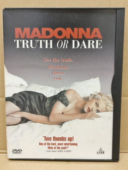 Madonna Truth Or Dare Unique Disc USA DVD FCBL114