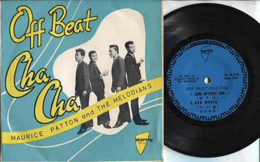 Singapore Maurice Patton & The Melodians Band OB ChaCha Dance Music EP CEP1841
