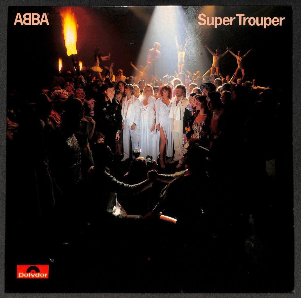 ABBA Super Trouper 1980 Polydor Rare Singapore Malaysia English LP ELP2370