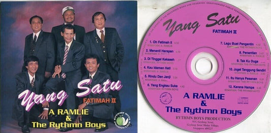 Malaysia A Ramlie & Mega Rare Malay Band The Rythmn Boys Singapore CD FCS2362