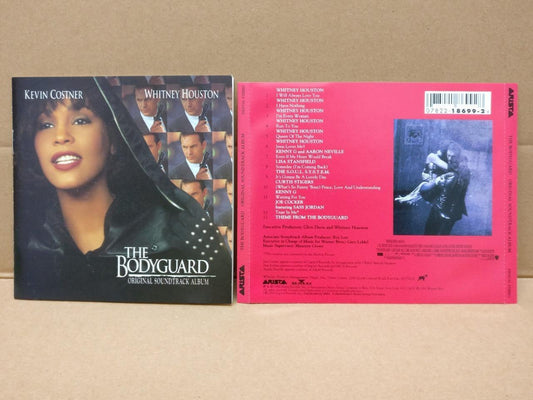 Kevin Costner Whitney Houston The Bodyguard OST 1992 USA CD FCS8699