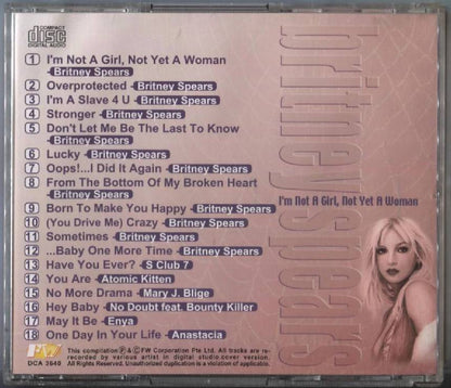 New & Unsealed Mega Rare Britney Spears on Cover Singapore CD FCB203