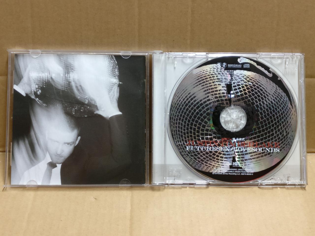 Justin Timberlake FutureSex/LoveSounds 2006 Rare China Only English CD FCB2257