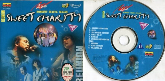 Malaysia Malay Pop Rock Band Sweet Charity Live Part 2 VCD FCS2378