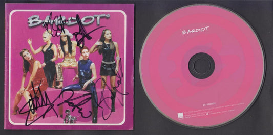 Mega Rare Bardot Warner Music Singapore Autograph CD FCS6477