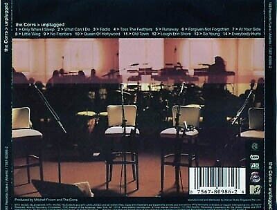 The Corrs Unplugged Atlantic 1999 Mega Rare Singapore CD FCS772