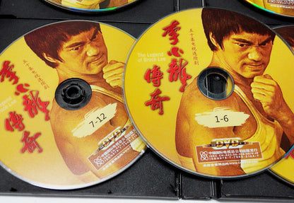 The Legend Of Bruce Lee 李小龙 Danny Chan Kwok-kwan China 8x DVD FCB1101