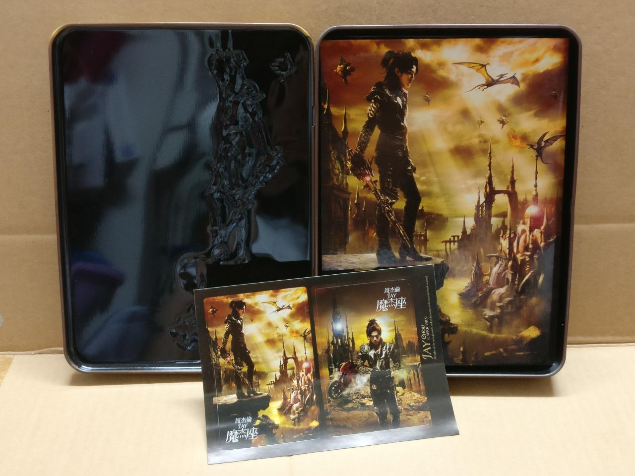 Taiwan Jay Chou 周杰伦 周杰倫 魔杰座 Special Metal Case 2008Sony Chinese CD + DVD FCB2109