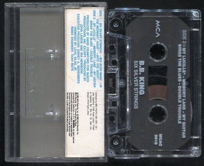 B.B. King 1985 Six Silver String Mega Rare Malaysia Kuala Lumpur Cassette CS023