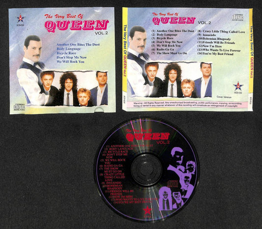 QUEEN On Cover Only Mega Rare Singapore CD FCS7965