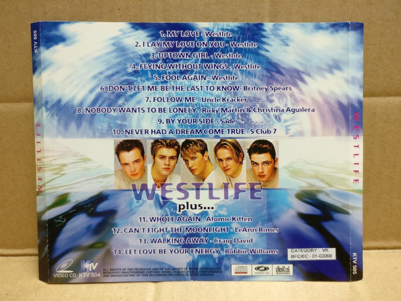 Westlife On Cover Only Singapore English Karaoke Video CD VCD FCS9930