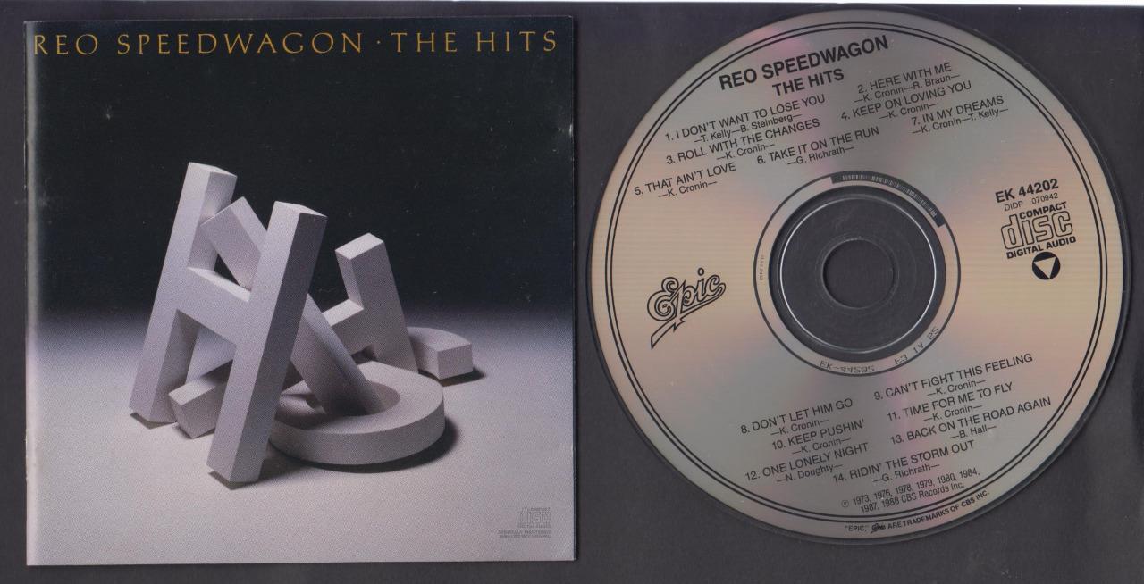 Reo Speedwagon The Hits Here With Me 1988 USA CD FCS6815