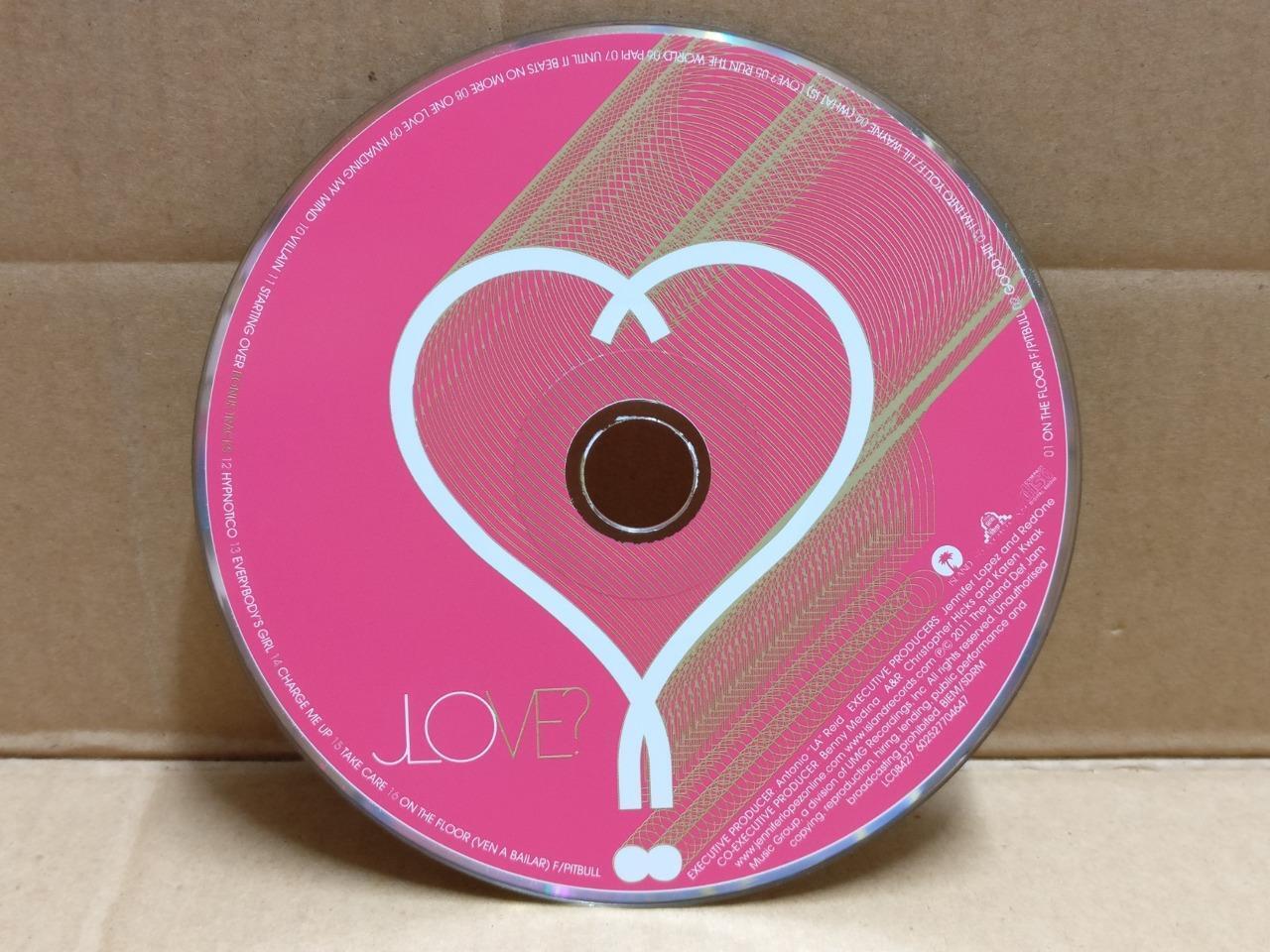 Mega Rare JLo Jennifer Lopez LOVE 2011 Singapore CD FCB2096