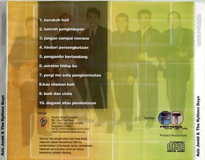 Malaysia Malay Aziz Jonid & The Rythmn Boys Band Singapore CD FCS2354