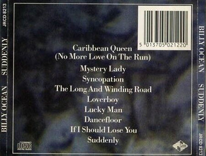 Mega Rare Billy Ocean Suddenly 1984 Zomba English Made In Japan Disc CD FCS681