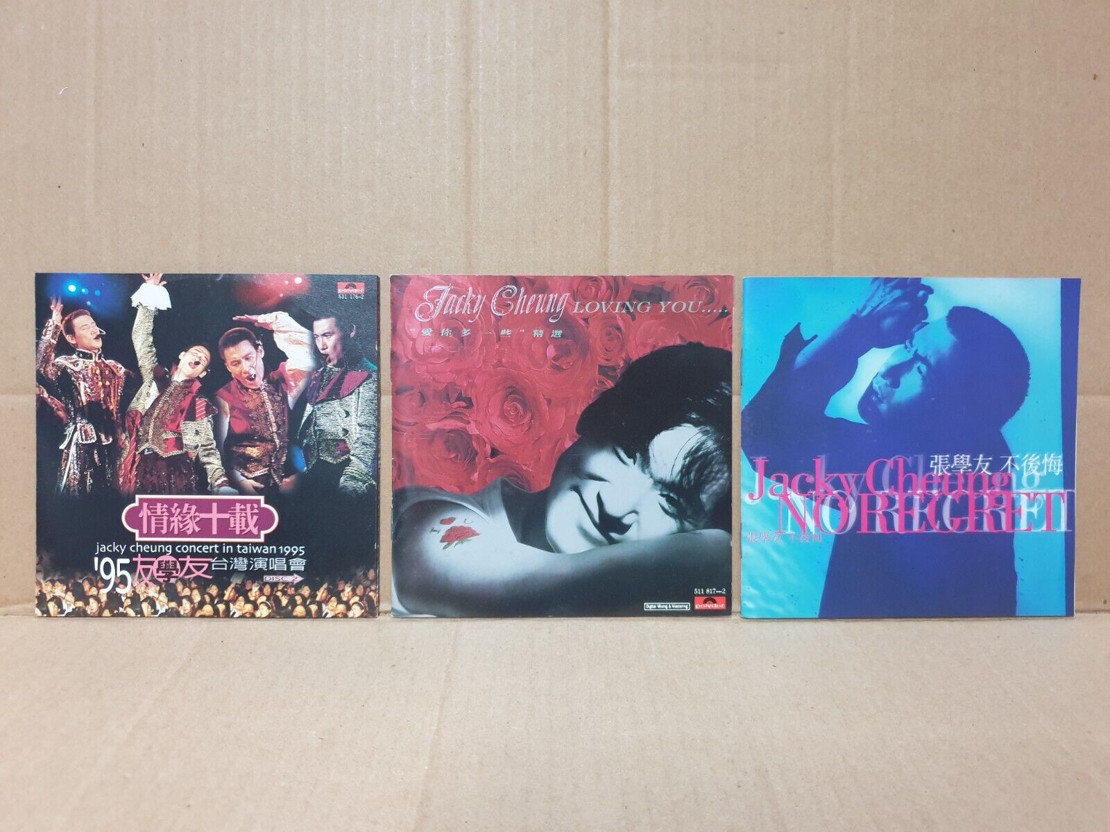 Jacky Cheung 张学友 張學友 Chinese 5x CD+ 2x (2xcd)+ (2xVCD) Set Lot Of 8 (FCS10340) I