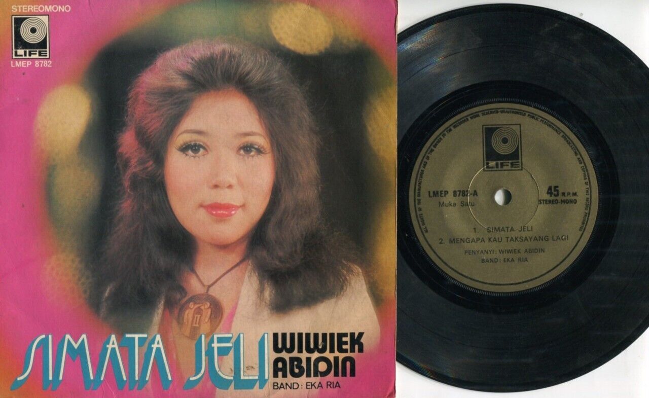 Malay Diva Wiwiek Abidin & Eka Ria Band Life 7" EP MEP046