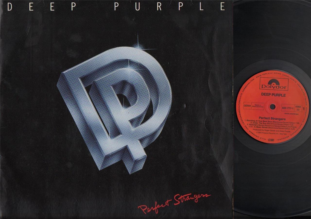 Deep Purple Perfect Strangers 1984 Polygram Made In West Germany 12" LP ELP1783