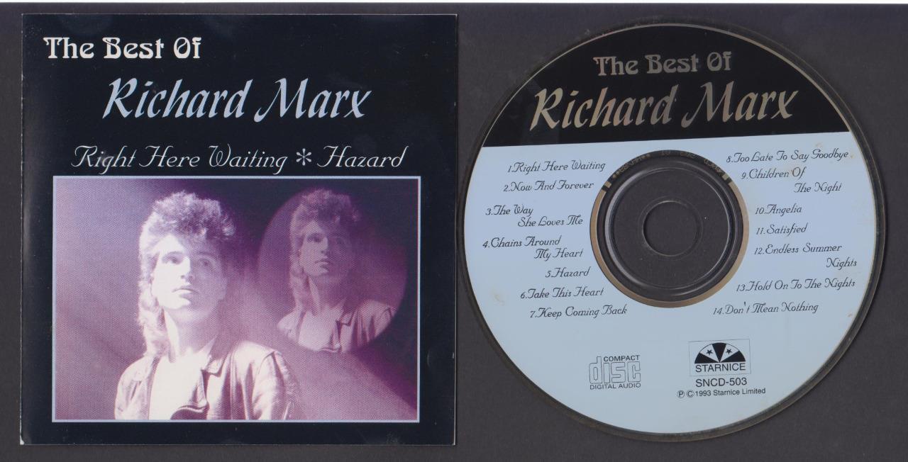 The Best Of Richard Marx On Cover Singapore CD FCS6079