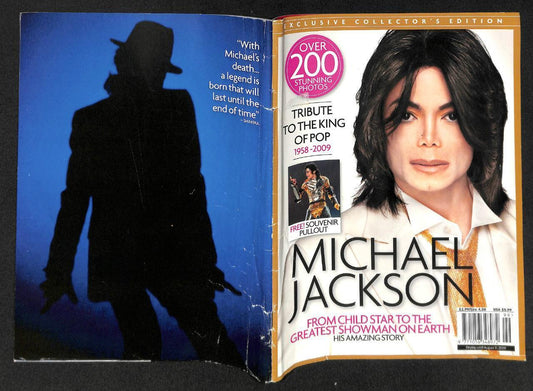 Vintage Collector's Edition Michael Jackson MJ 1958-2009 Magazine (MZ030)