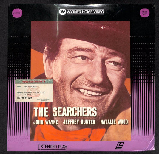 Sealed Movie The Searchers John Wayne Natalie Wood USA LD Laserdisc LD1211