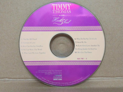 Timmy Thomas With Heart Soul 1993 Mega Rare Malaysia CD FCS8711