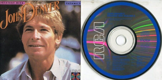 John Denver Greatest Hits Vol.3 Mega Rare RCA Made In Japan CD FCS2466