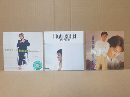 Andy Lau 刘德华 劉德華 Chinese 3xCD+2xVCD+ 2x(2xCD)+ 2x(2xVCD) Set Lot Of 9 FCS10350 L